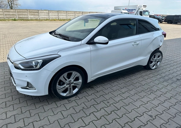 Hyundai i20 cena 18900 przebieg: 96400, rok produkcji 2017 z Bogatynia małe 56